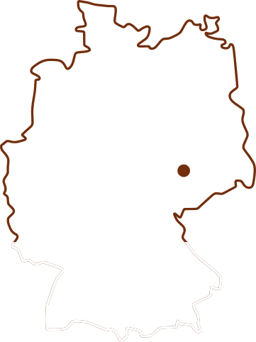 Deutschlandkarte unten