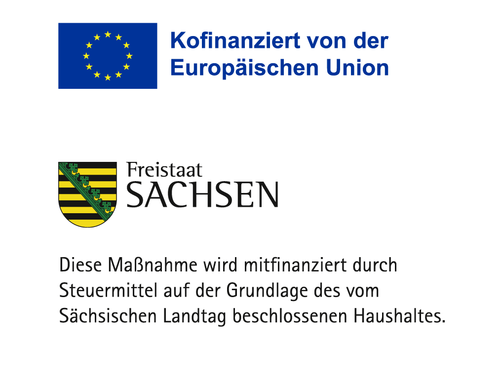 Projektförderung Europäische Union und Sächsische Landesbank Projektförderung Europäische Union und Sächsische Landesbank